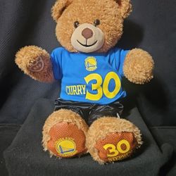 2016 Stephen Curry Limited Addention Build A Bear With NBA Licensed Apparel 