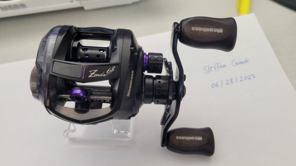 megabass zonda 68 l (left hand)