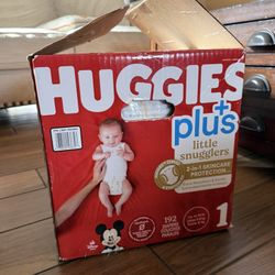 Size 1 Huggies Diapers 