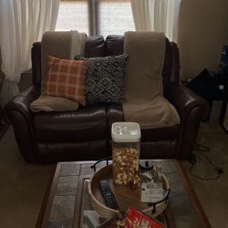 Leather Sofa Like New