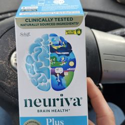 Neuriva Plus Brain Health 30 Count NEW SEALED open Box
