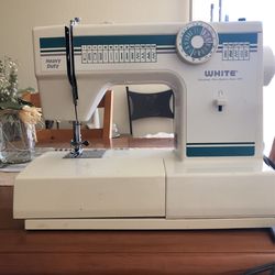 White Sewing Machine