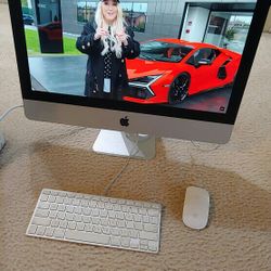 21" Apple iMac Intel i5 500gb Hd Working Fine