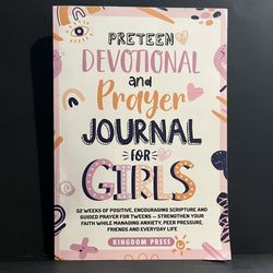 Preteen Devotional and Prayer Journal for Girls | 52 Weeks of Scripture