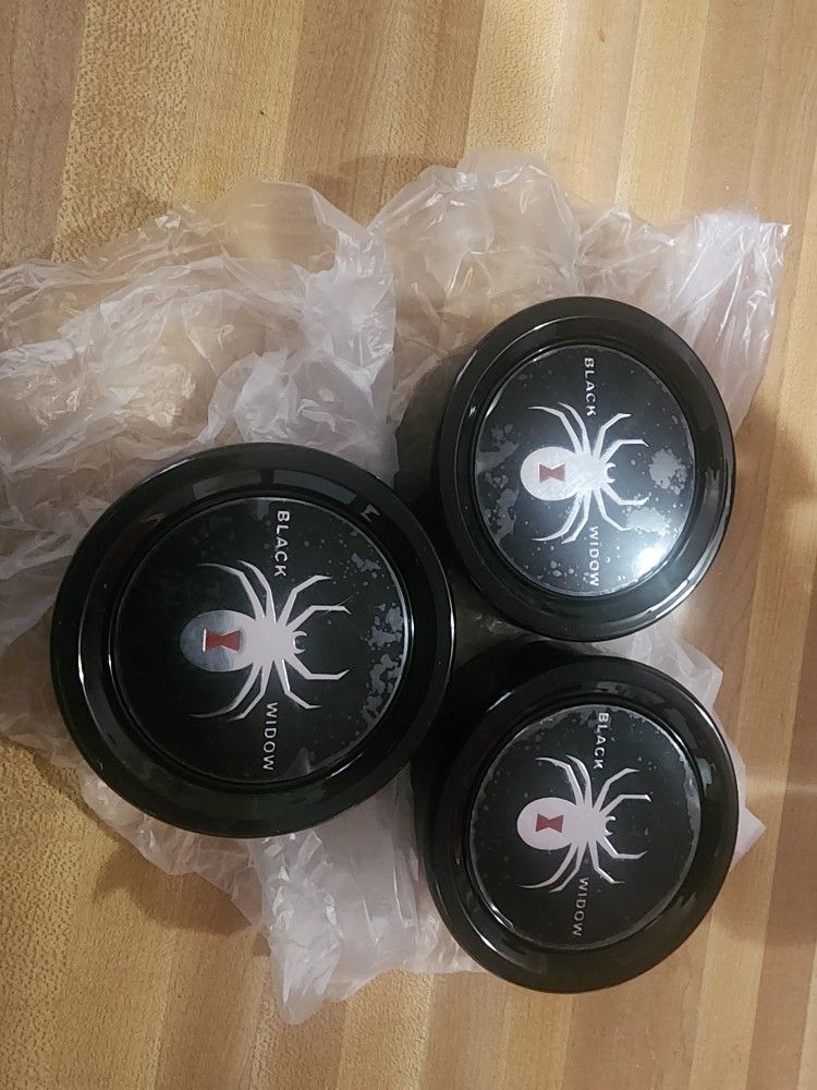 SCA Performance Black Widow Center Caps