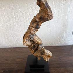 Driftwood Sculpture on Stand