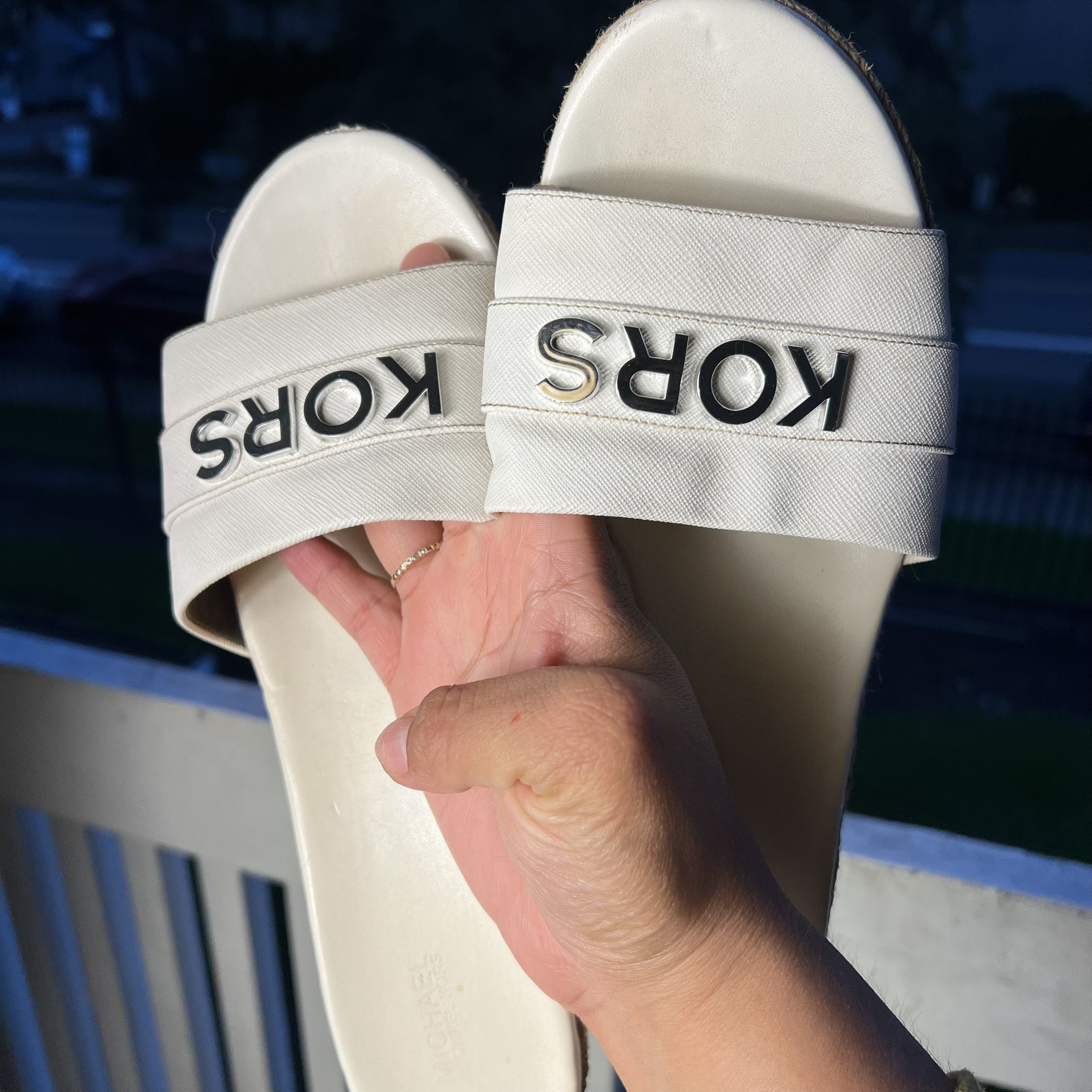 Michael Korss Sandals Platform 10US