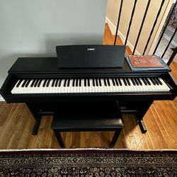 Yamaha Arius YDP-145 Traditional Console Digital Piano With Bench