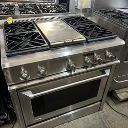 Ge Monogram 36” Dual Fuel 