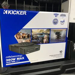Kicker 10 Inch Hideaway 