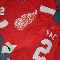 DEATH ROW RED WINGS 2Pac jersey (M)