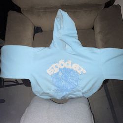 Blue Spider Hoodie Brand New Worn A Couple Of Times Size Small Taking Trades Has To Be Good