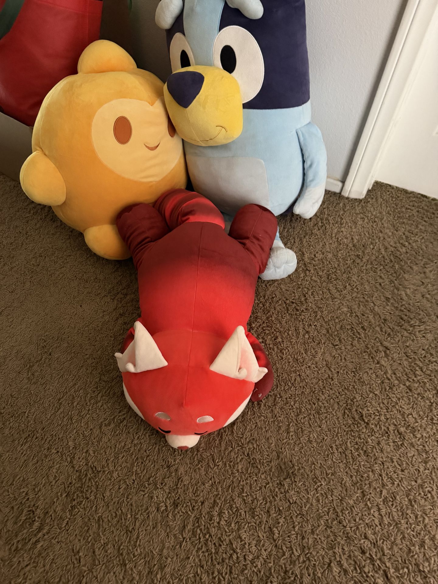 Large plushies