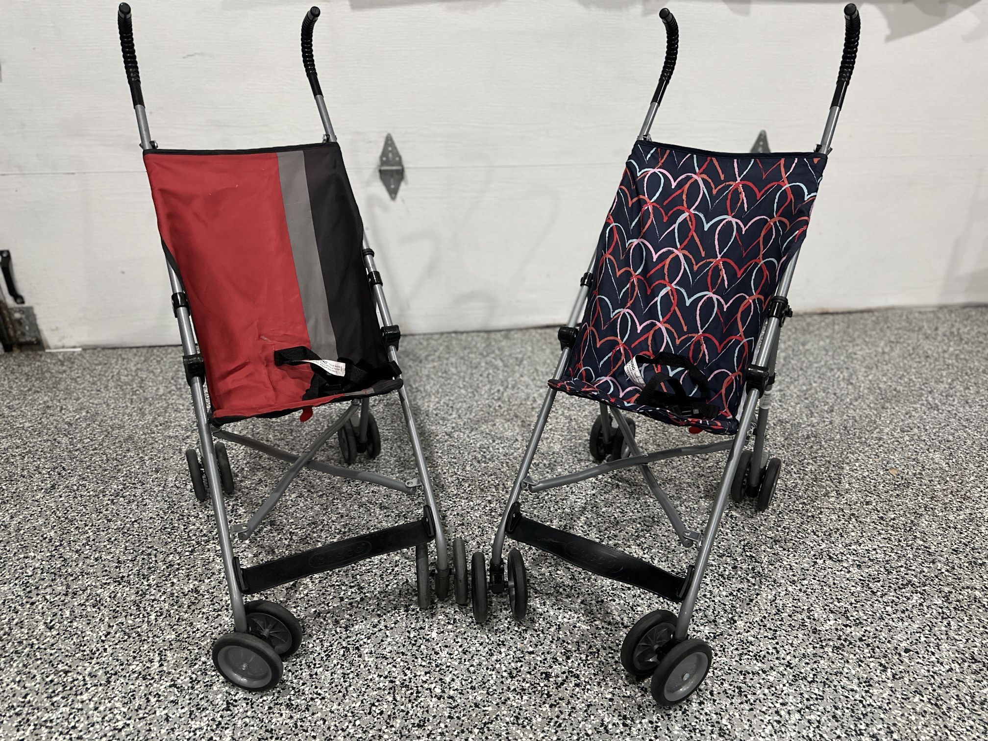 Two (2) Cosco Umbrella Strollers