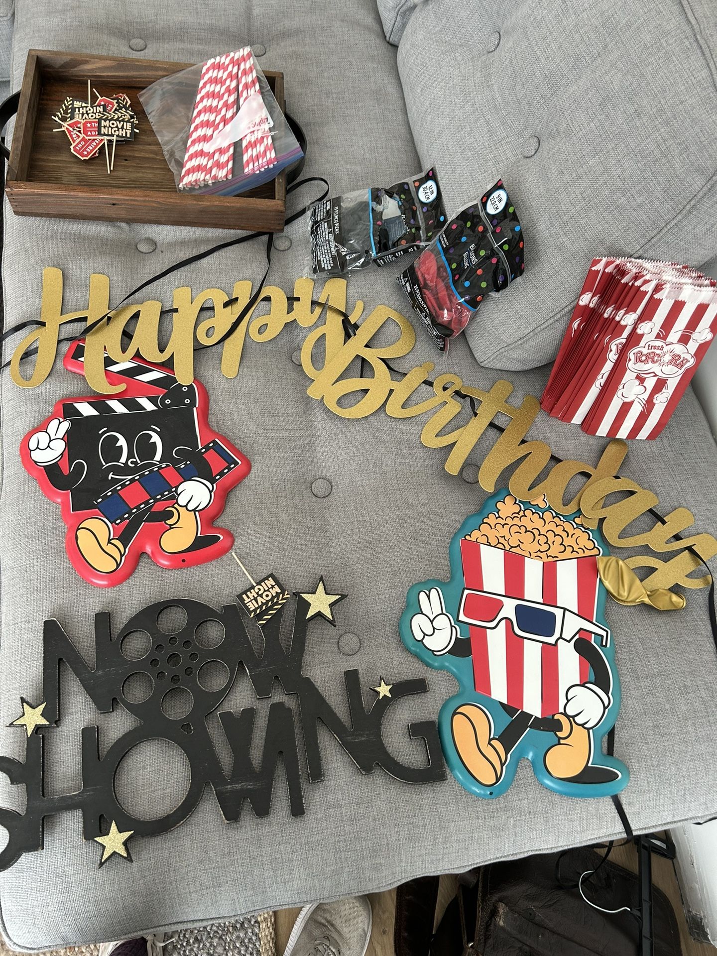 Movie Night decor !