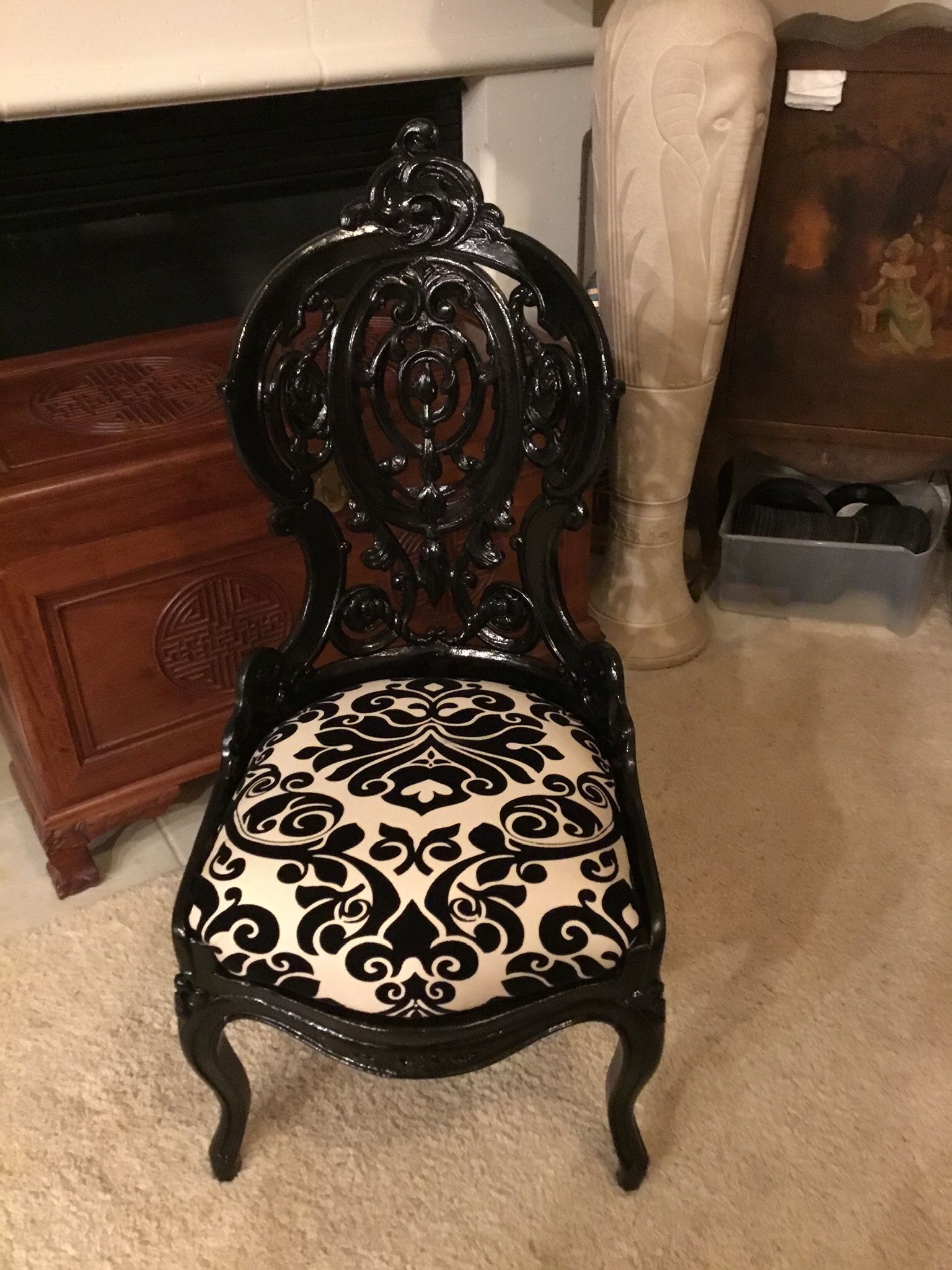 Antique Slipper Chair