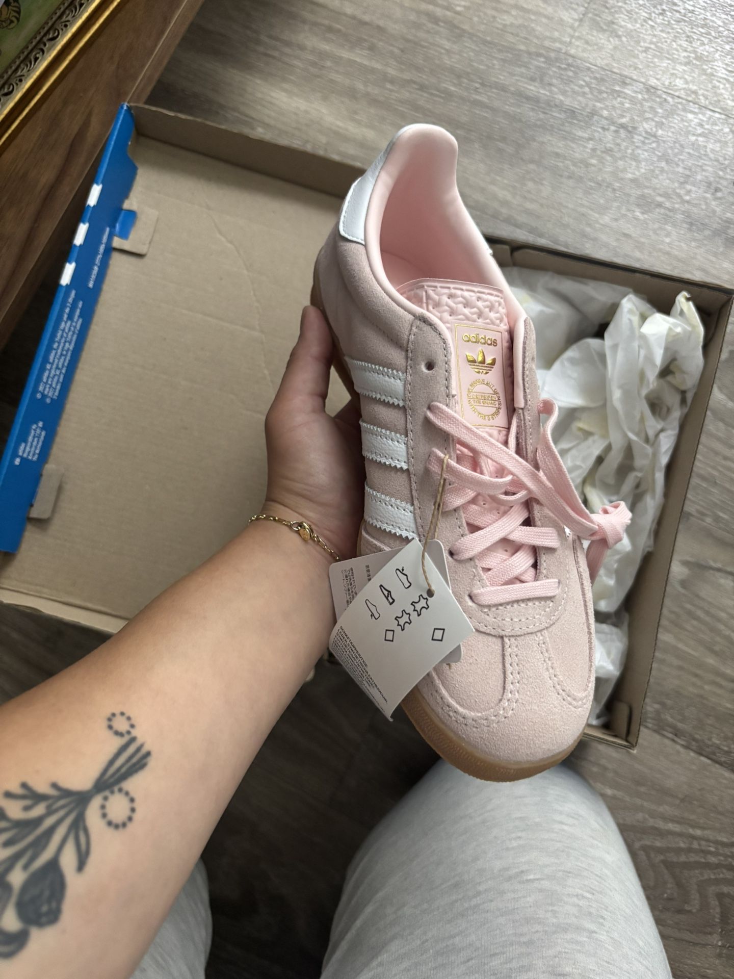 PINK ADIDAS SHOES