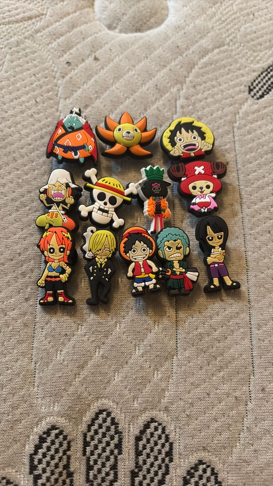 One Piece Croc Charms 12pc