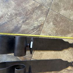 2 Metal Candle Holders