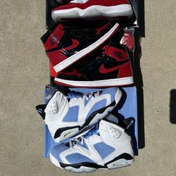 Jordan 6 UNC White    