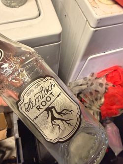 Halloween light up bottles