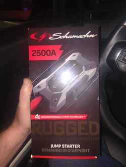 New Schumacher 2500 Jump Starter