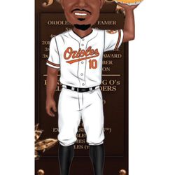 ORIOLES 2025 HALL FAME ADAM JONES BOBBLEHEAD SGA