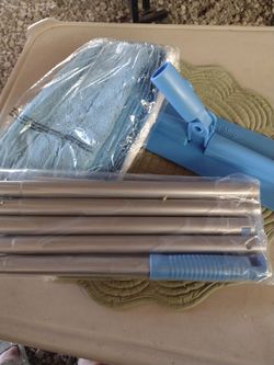 New Don Aslett Duster Mop Five Cloth Pads