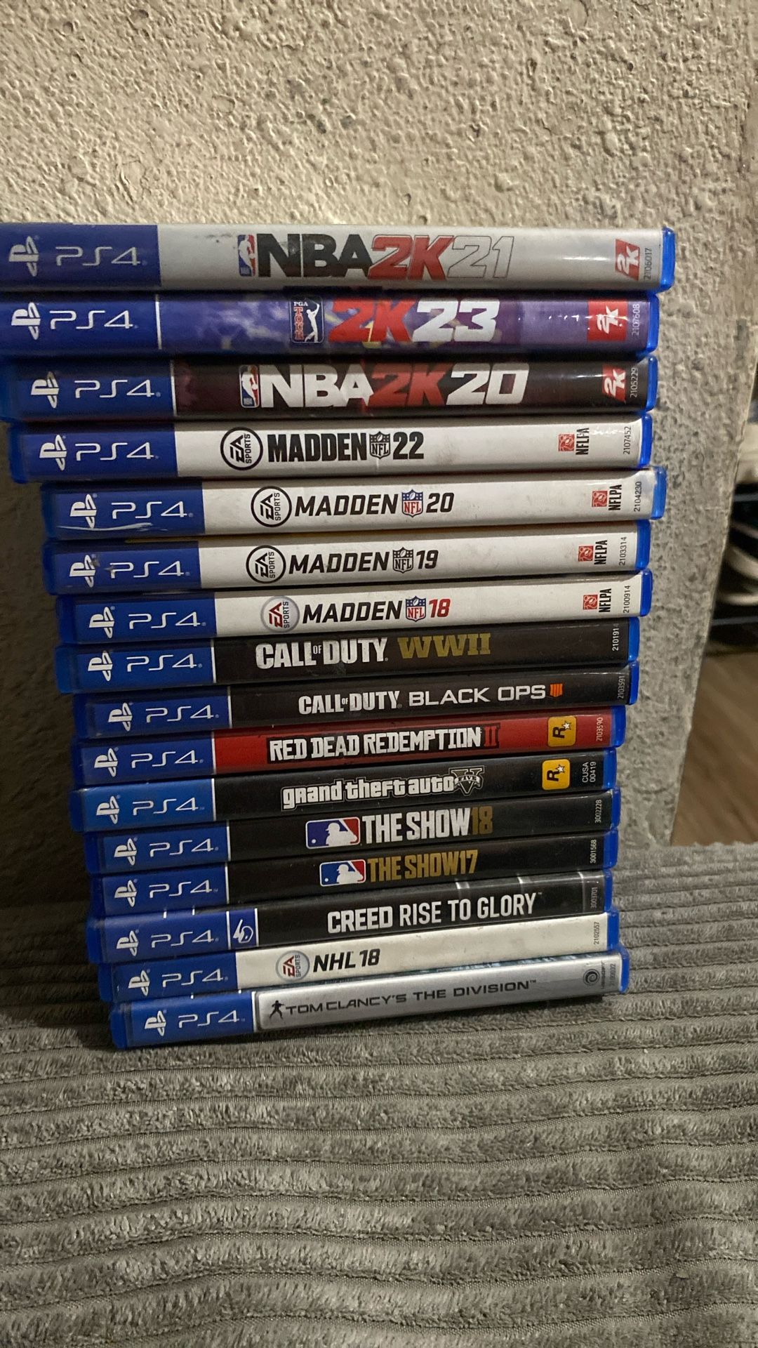 PS4 Games All Work Shoot An Offer For Each Or All!