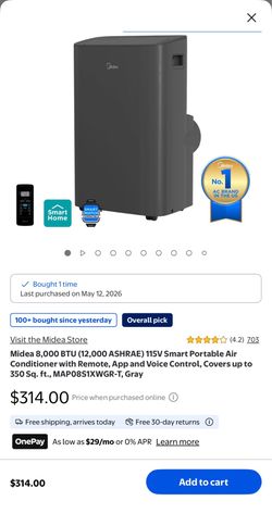 Midea portable ac unit