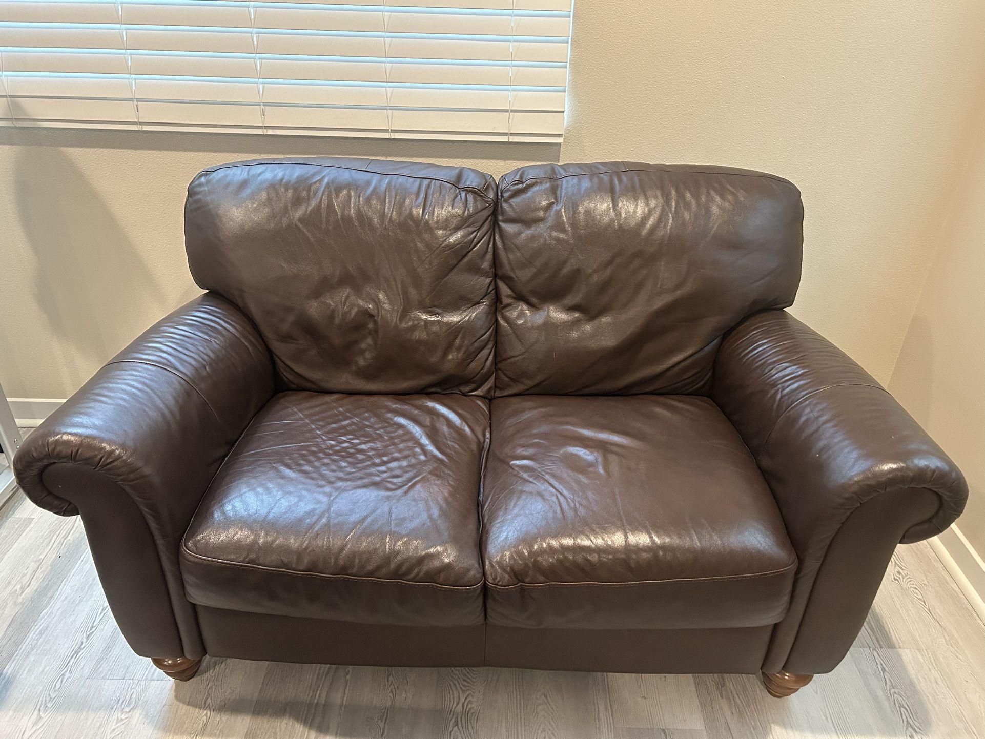 Leather Couch 