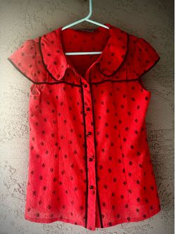 Voodoo Vixen vintage blouse