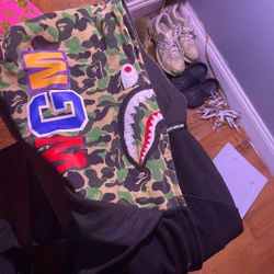 Bape Hoodie Double hooded Camo