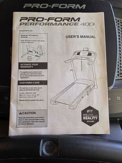 Pro-Form 400i Bluetooth