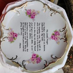 Lords Prayer Plate
