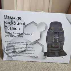 Massage Back  And Seat Cushion