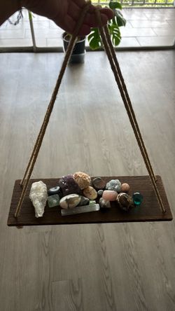 Crystals w shelf