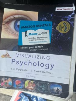 textbook Visualizing Psychology (3rd Edition)