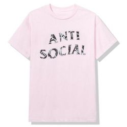 Anti Social Social Club " Gemini Tee " Pink XXL 
