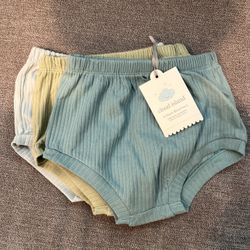 Cloud Island 3 Pack Bloomers 12 M 