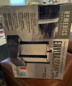 Tabletop Water Lantern Relaxation Fountain in Box, Bran New