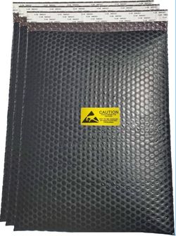 Anti-Static Bubble Mailer Bags – 10 Pack