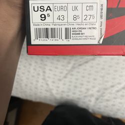 Jordan 1 High (Bred)