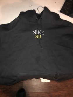 Nike SB Black Pullover Hoodie