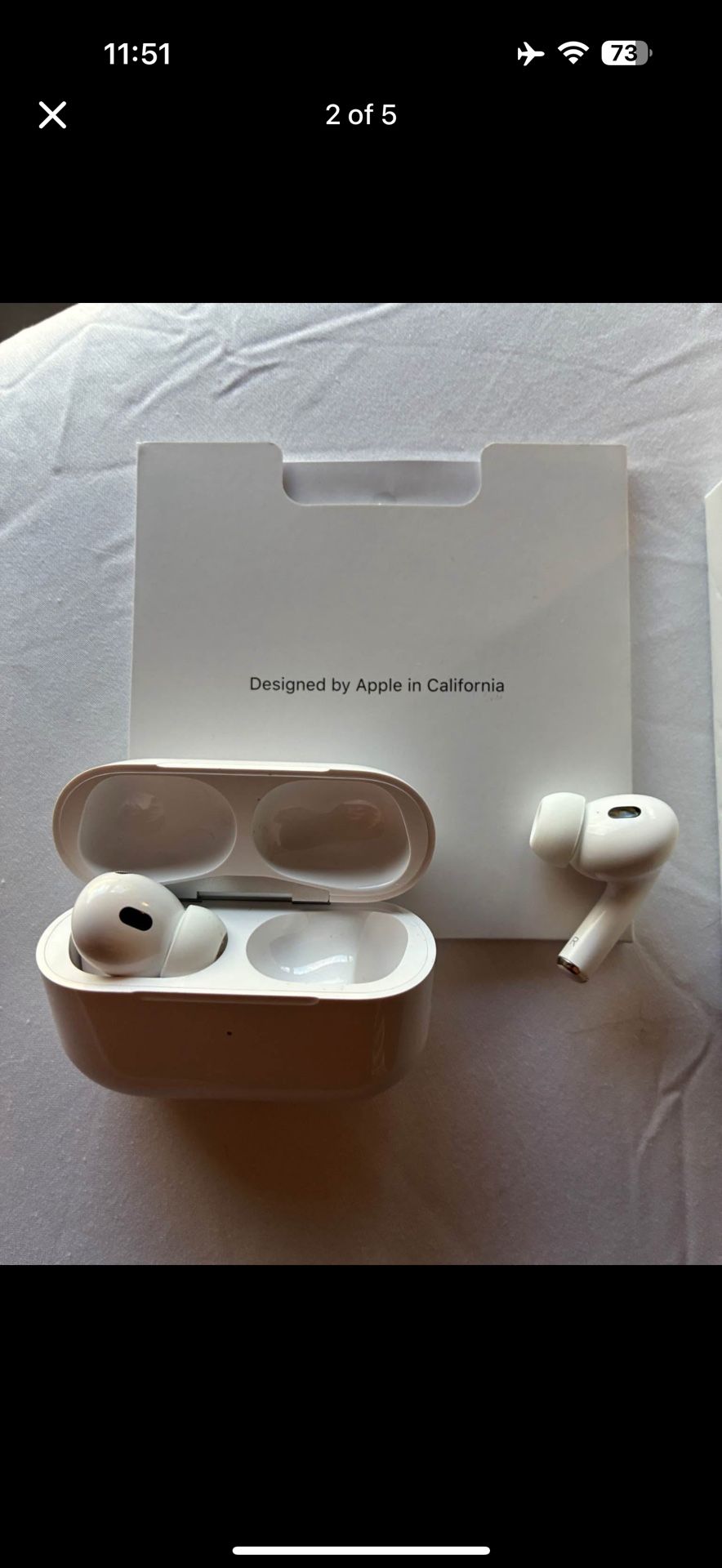 AirPods Pro 2 (2nd Generation With USB-C WireLess Charging Case)