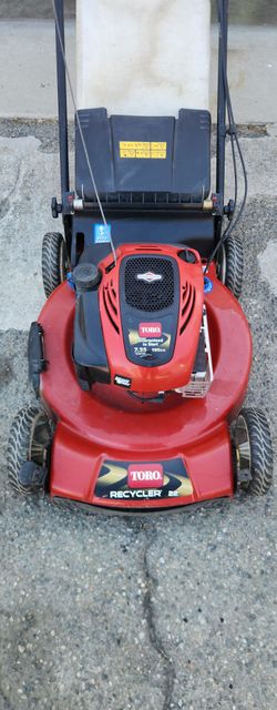 Toro lawnmover