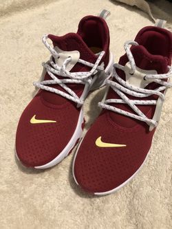 Nike Women's React Presto Shoes Noble Red White CD9015-600 SIZE 7