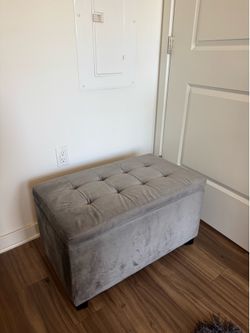Gray Ottoman