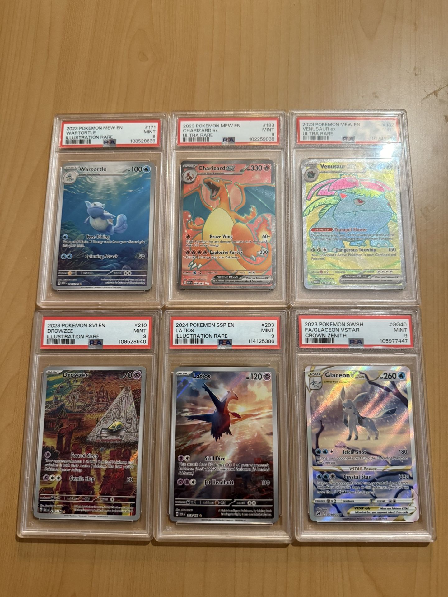 Pokemon Cards Psa 9