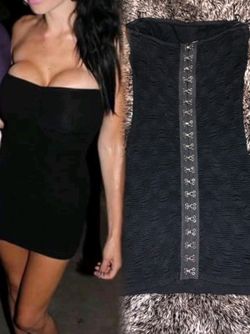 GUESS MINI CORSET DRESS XS